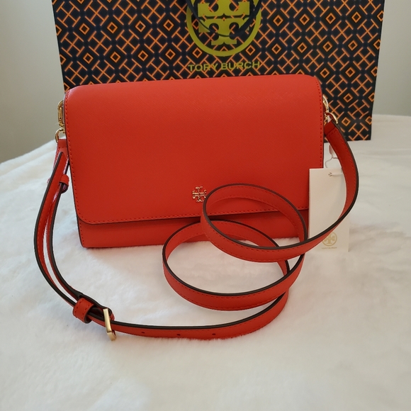 🚫SOLD🚫✨️ TORY BURCH Emerson Crossbody Clutch Shoulder Bag & Wallet - Picture 5 of 16